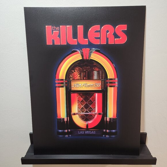 The Killers Jukebox Poster / 20 Years of Hot Fuss Encore 2025 / Caesars Palace - Picture 1 of 5